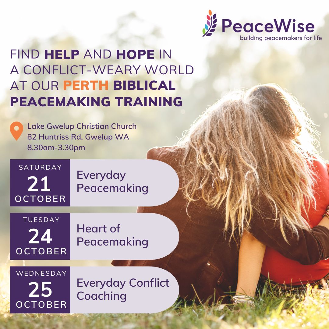 PeaceWise training promotional resources - PeaceWise